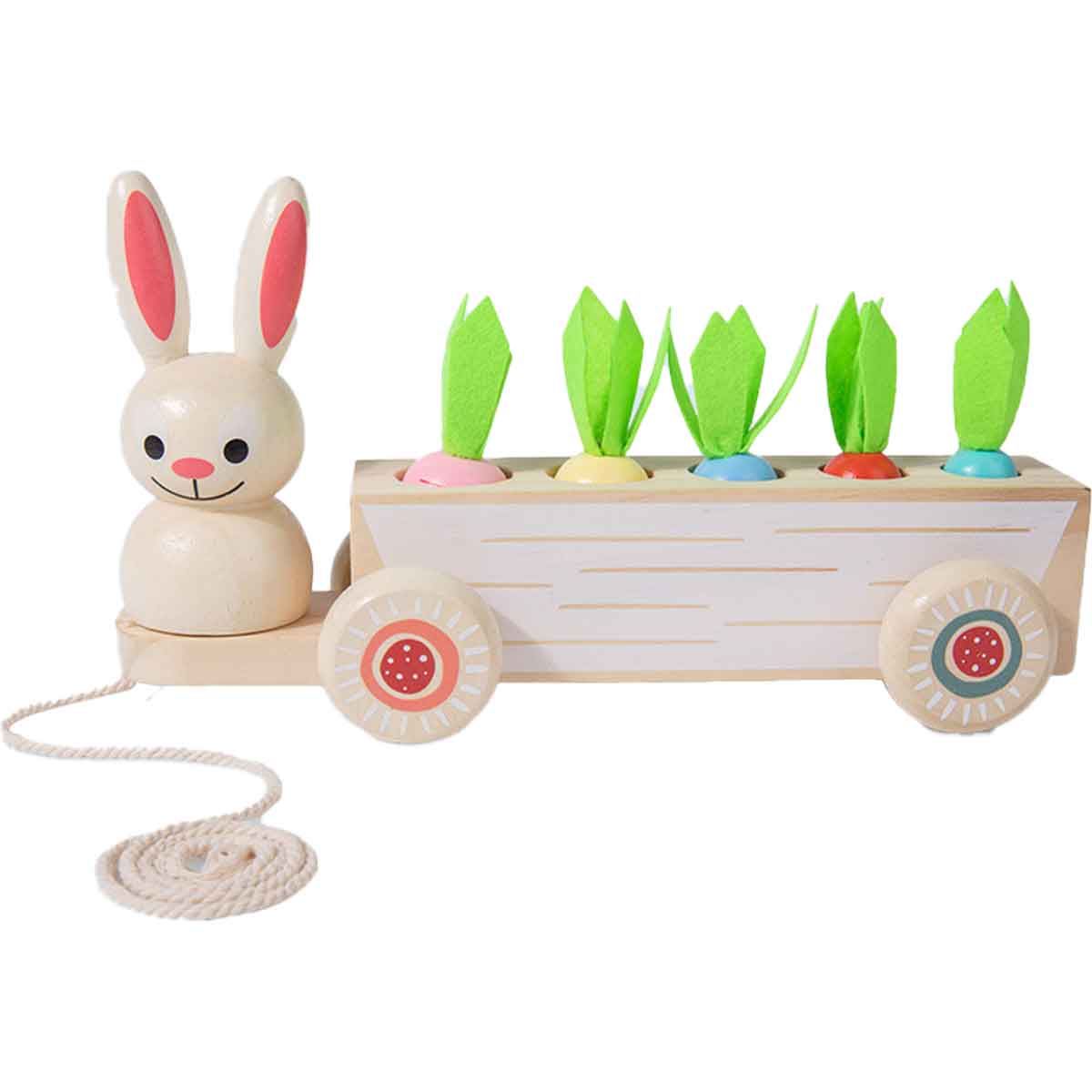 Three in one wooden children's trolley Toyworks