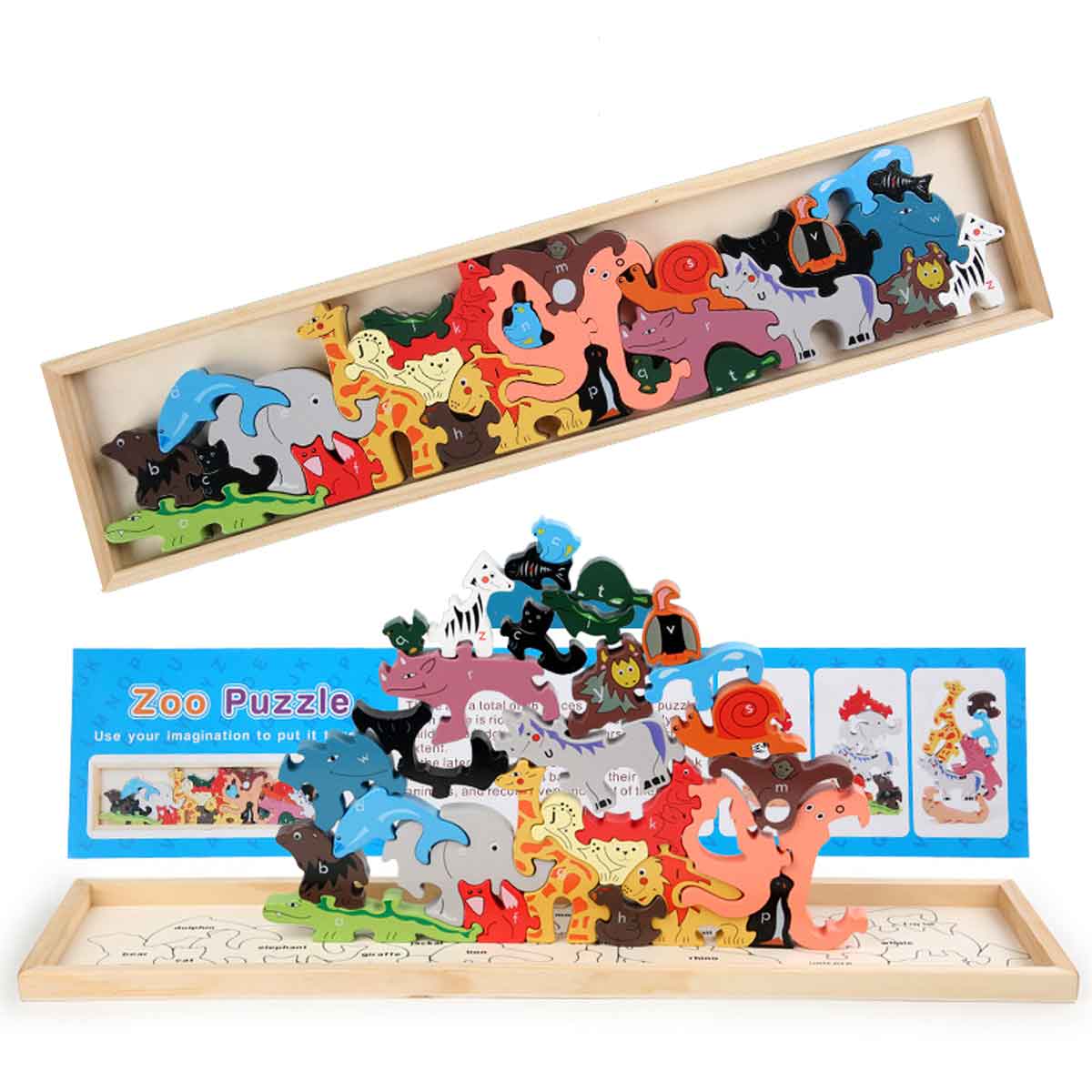 Large 3D Animal Jigsaw Puzzle Toyworks