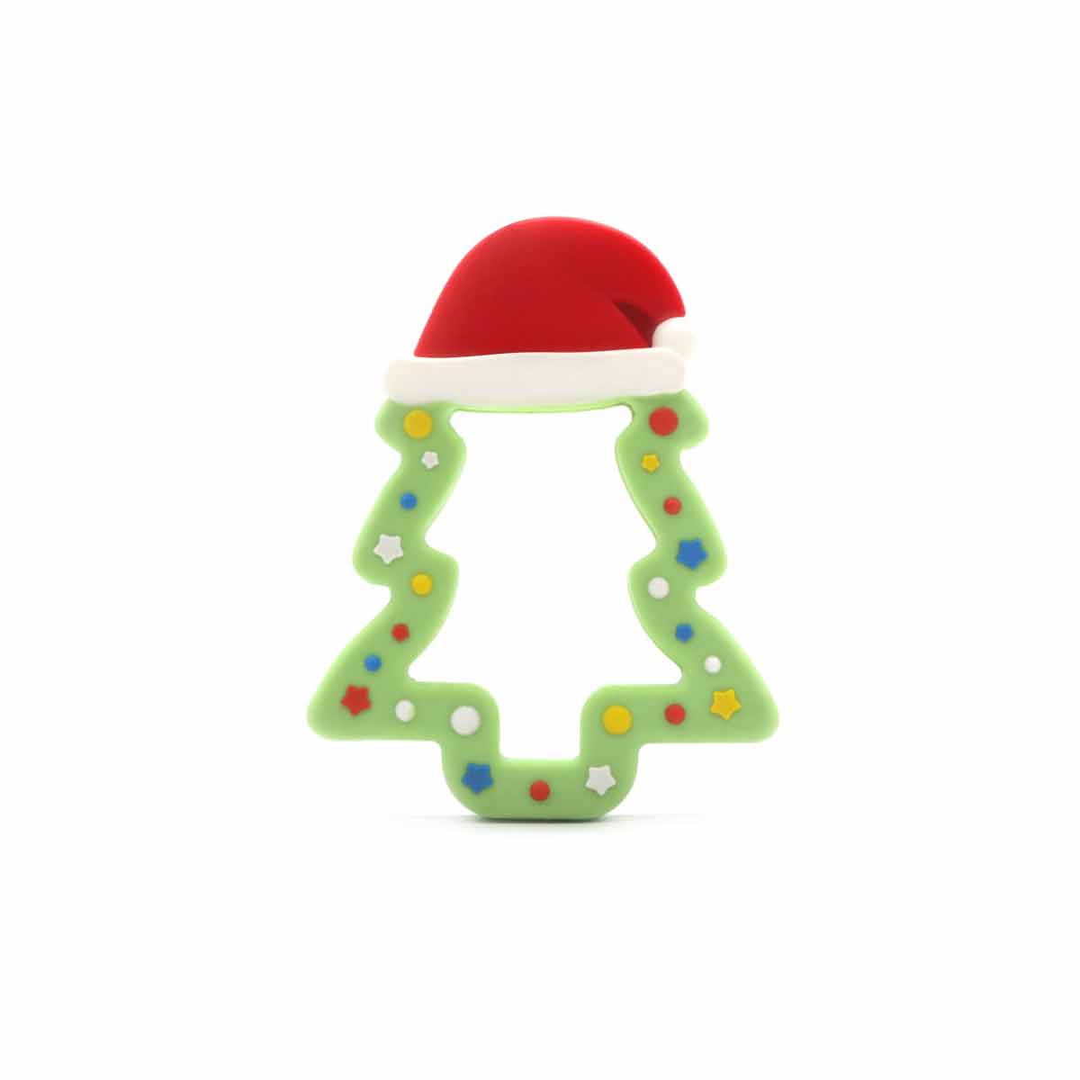 Baby Christmas holiday gift food grade silicone teether stick baby teether - Toyworks