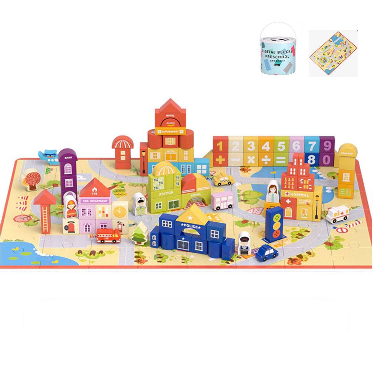 Building blocks baby puzzle wooden educational toys My Store