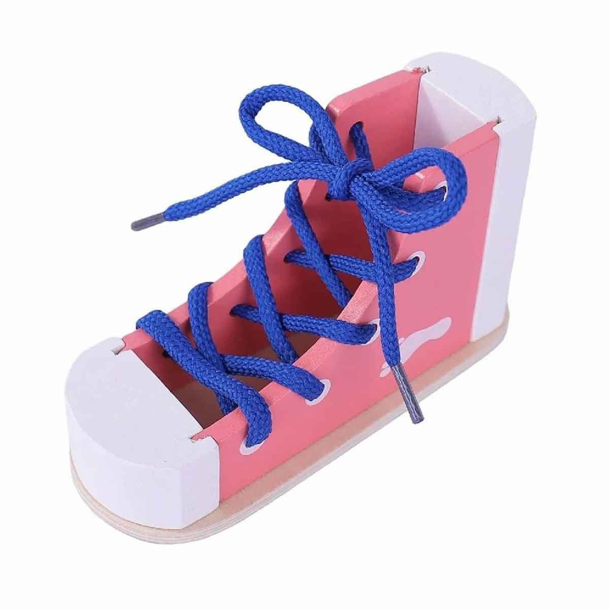 Children's shoe lacing teaching aids Toyworks