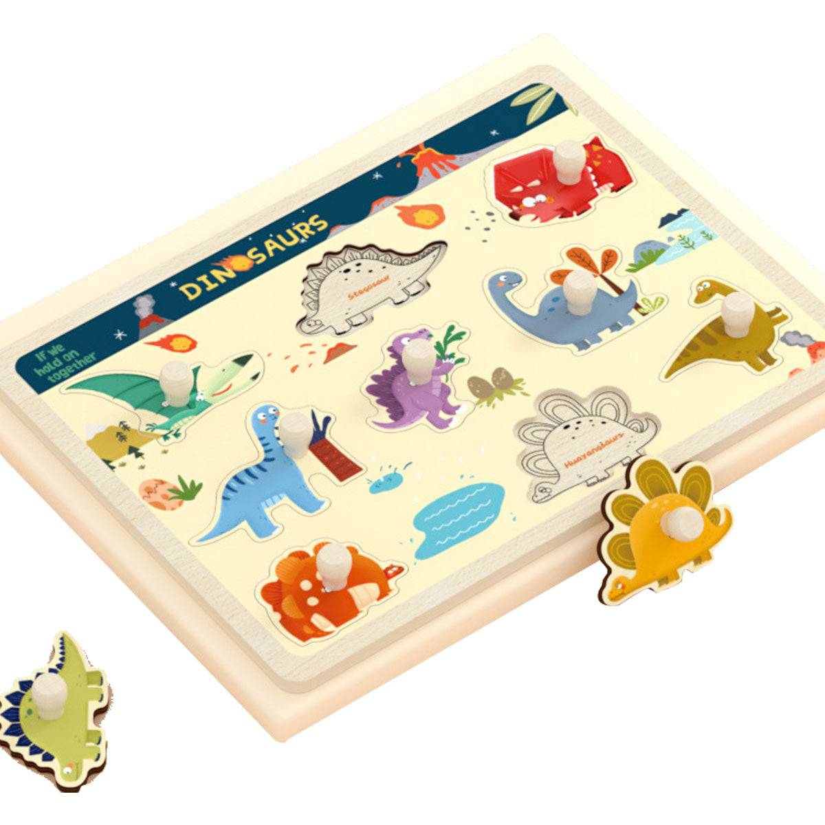 Montessori early childhood education puzzle blocks Toyworks