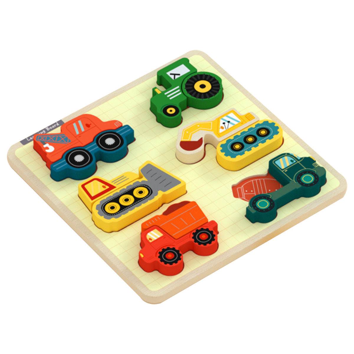 Montessori early childhood education puzzle blocks Toyworks