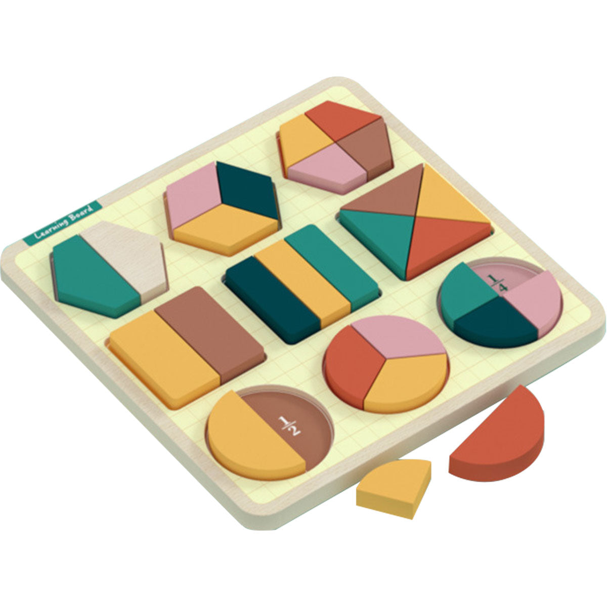 Montessori early childhood education puzzle blocks Toyworks