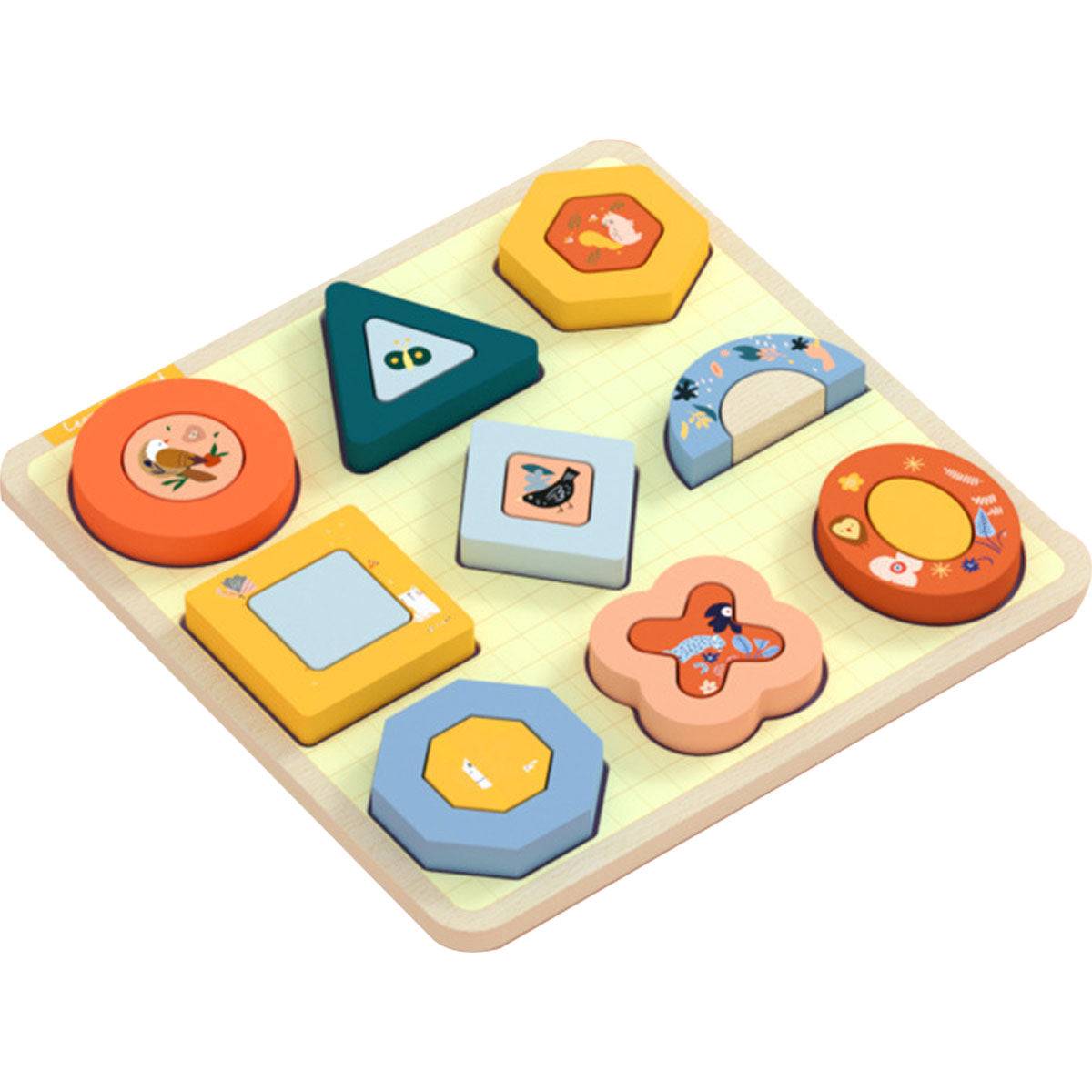 Montessori early childhood education puzzle blocks Toyworks