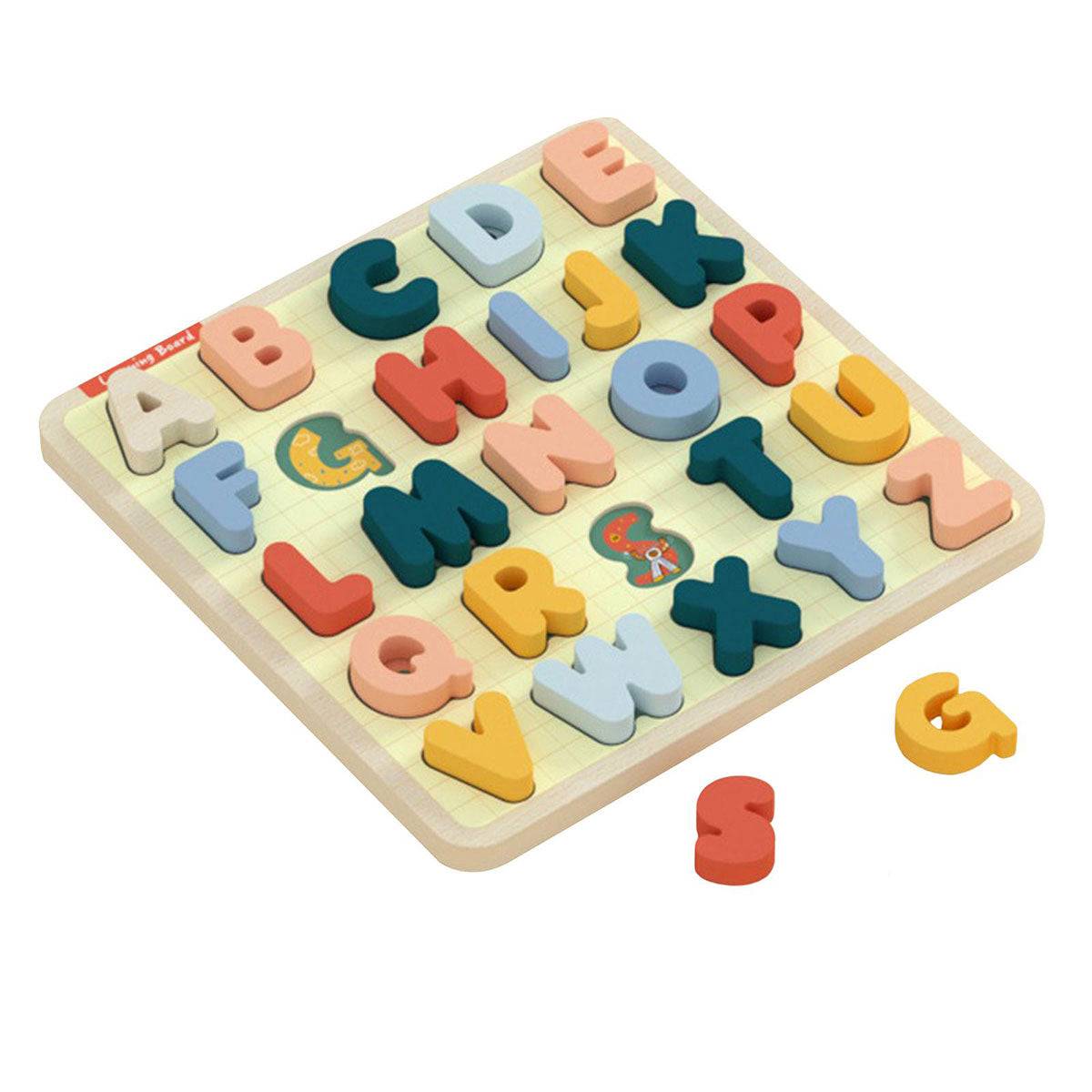 Montessori early childhood education puzzle blocks Toyworks