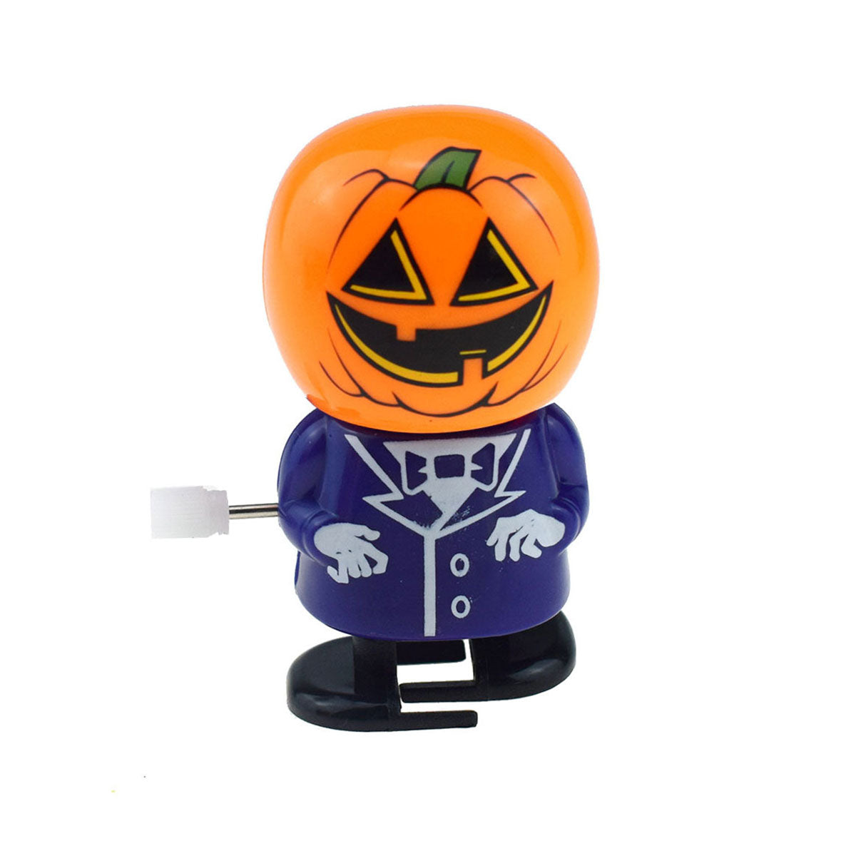 Halloween toy pumpkin man zombie shaking head walking clockwork toy - Toyworks