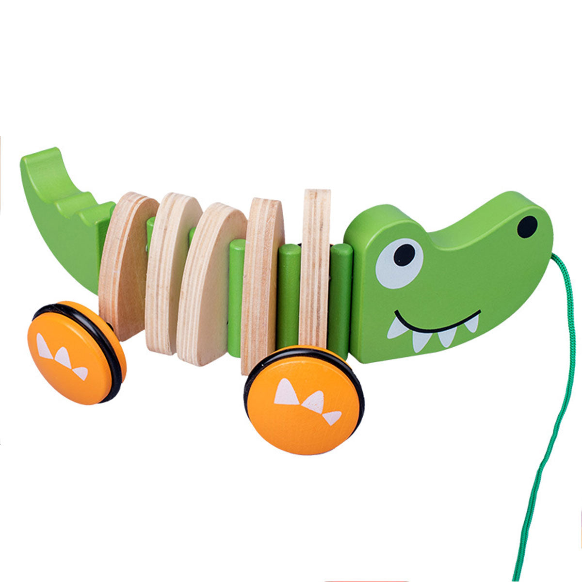 Children's wooden tractor Toyworks