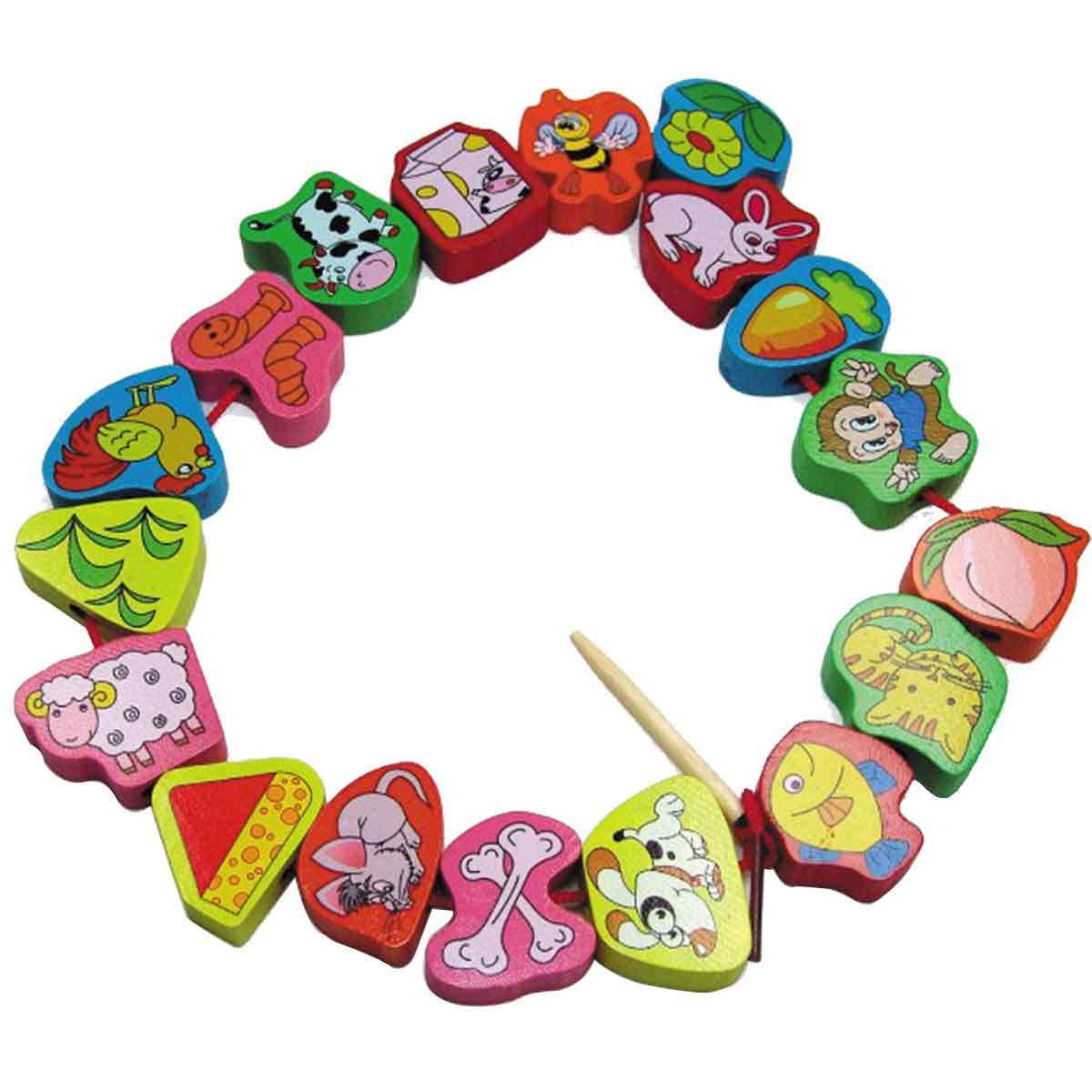 Animal matching beads Toyworks