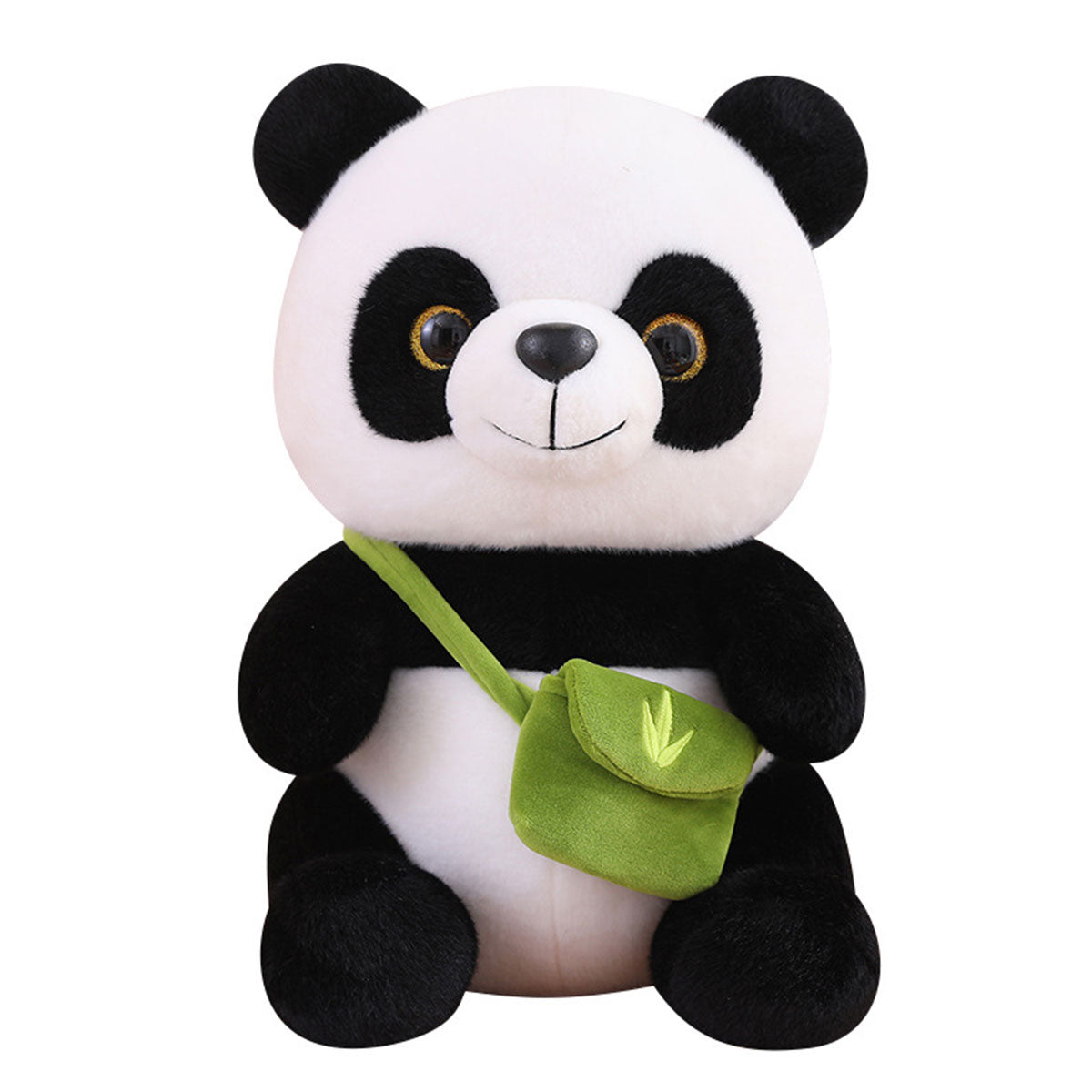 Cute creative satchel panda doll Toyworks