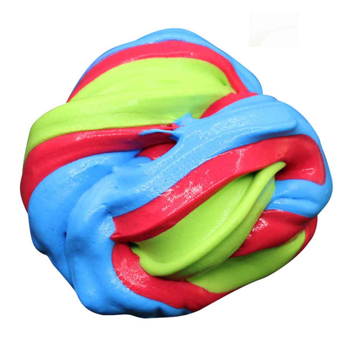 three-color slime, cotton slime and colorful slime toys - Toyworks