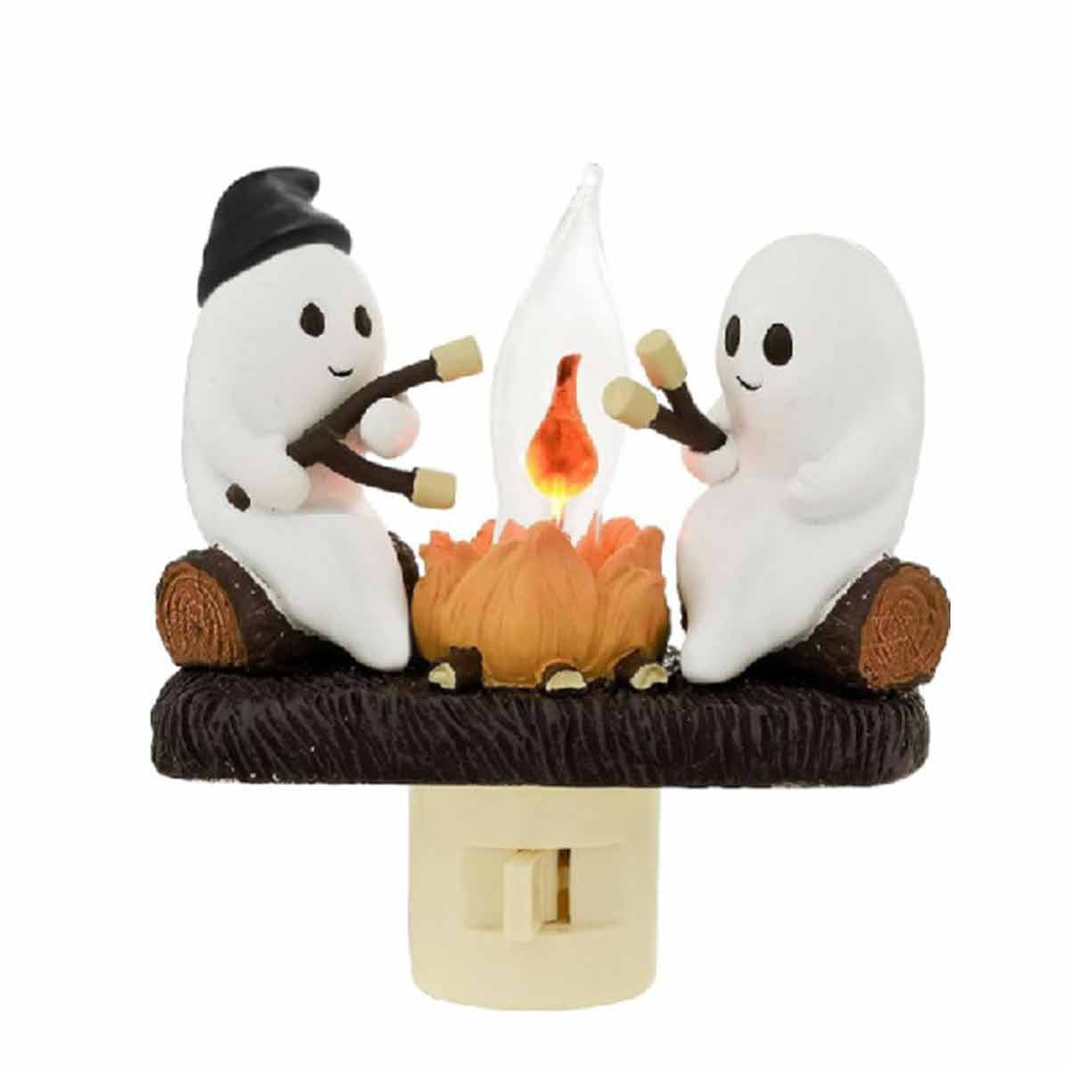 Ghost fire lamp holder Halloween decoration desktop ornaments - Toyworks