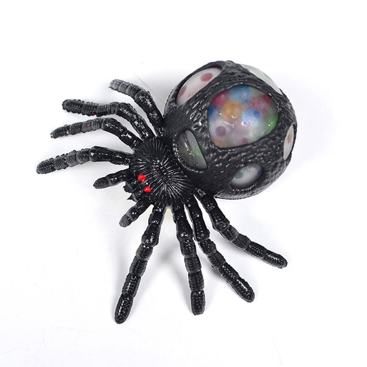 Scary Halloween spider stress relief ball, Halloween toy - Toyworks