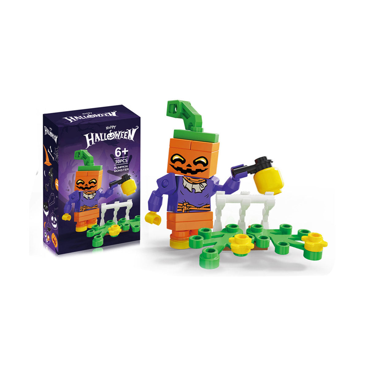 Educational building blocks Halloween assembly blocks - Toyworks