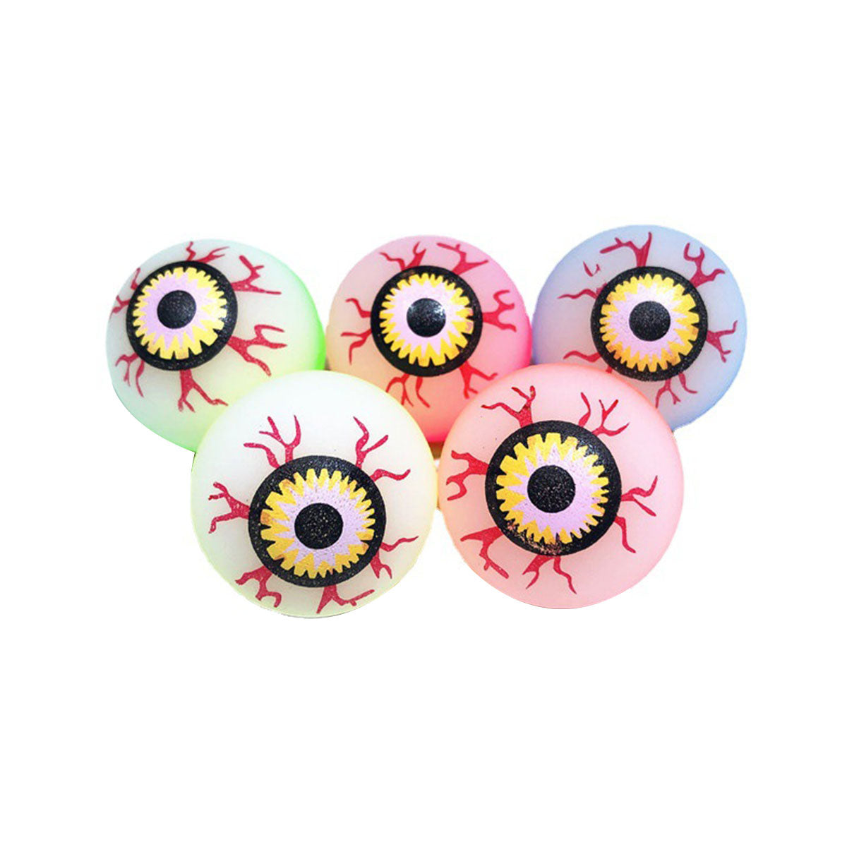 Halloween toy bouncing ball devil eyeball eye bouncy ball - Toyworks