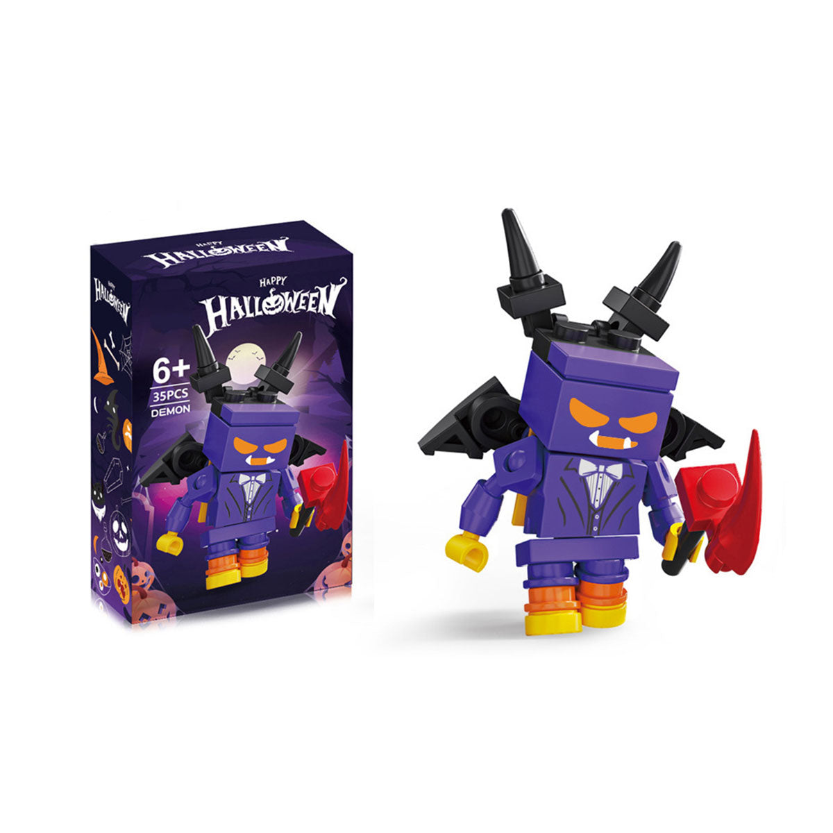 Educational building blocks Halloween assembly blocks - Toyworks