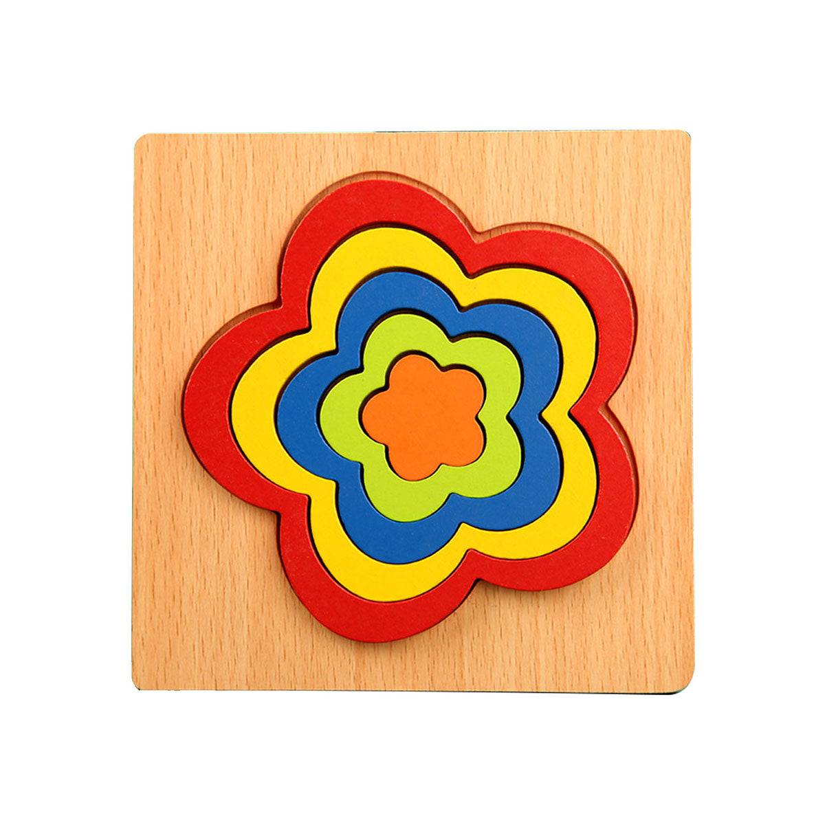 Educational wooden 3D puzzle Toyworks