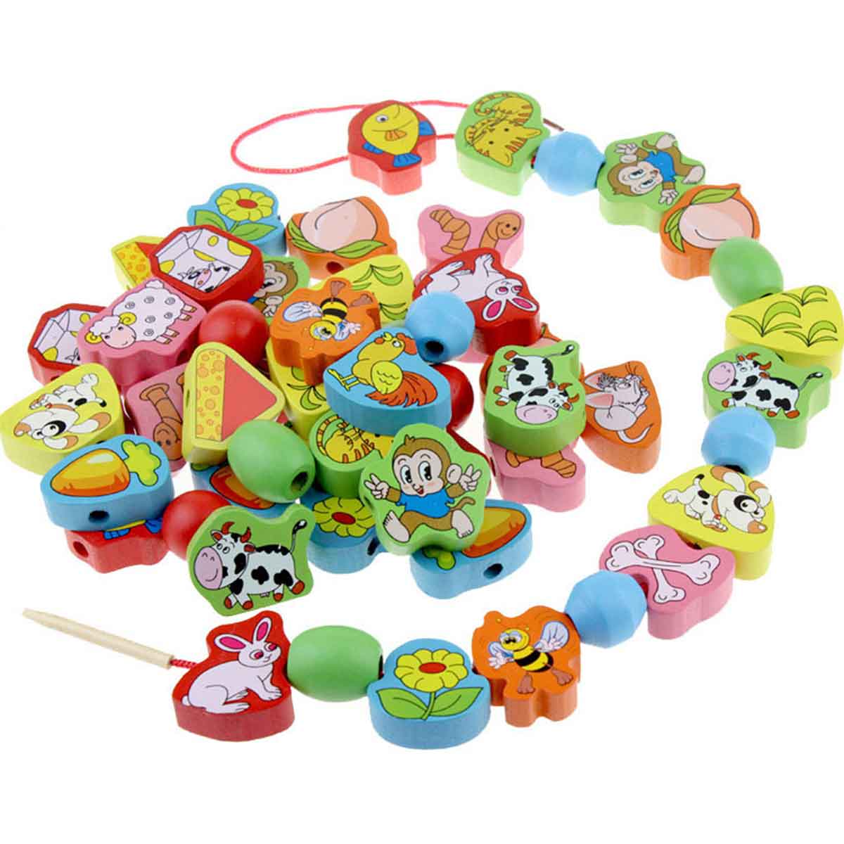 Animal matching beads Toyworks