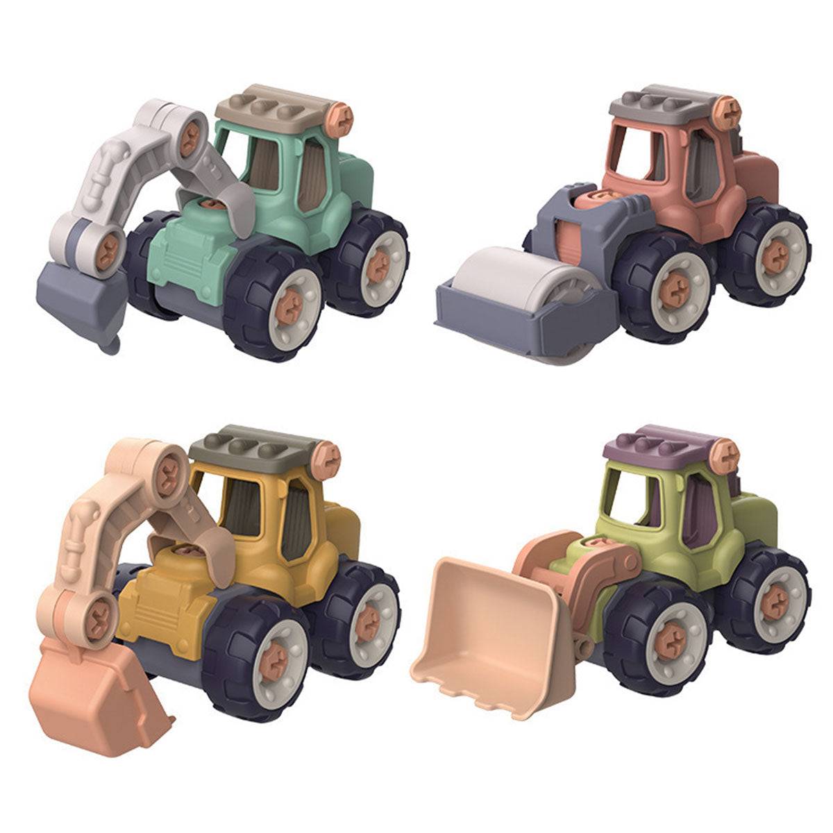 Disassembly and assembly of engineering vehicles Toyworks