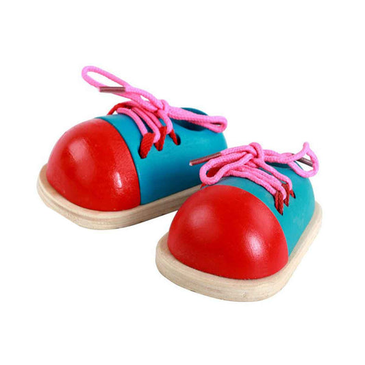 Children's shoe lacing teaching aids Toyworks