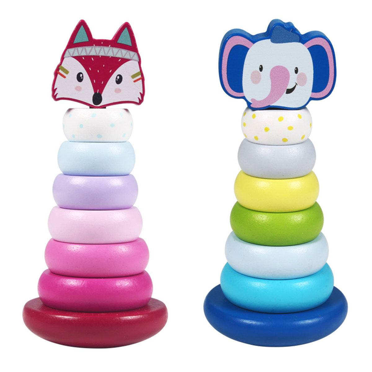 Rainbow Tower Tumbler Toyworks