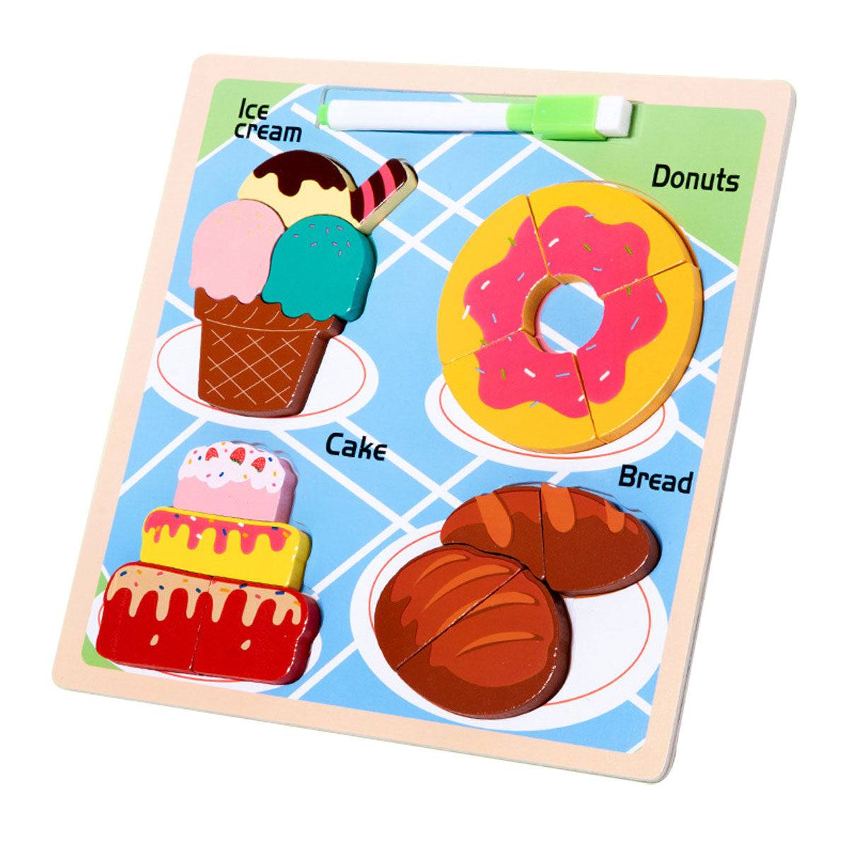 Jigsaw Puzzle Picture Board 2 in 1 Toyworks