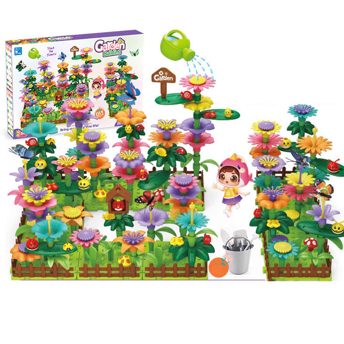 Garden building block set Toyworks