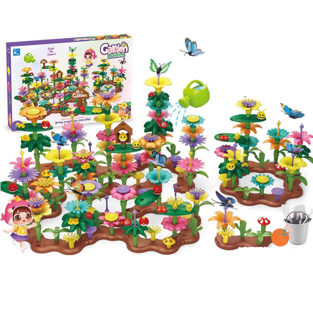 Garden building block set Toyworks