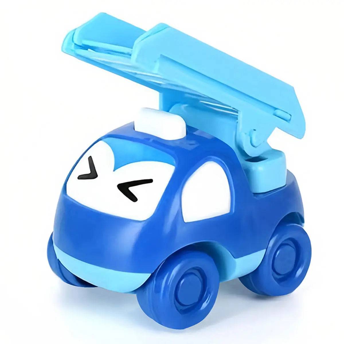 Inertia pull back design children's toy engineering car My Store