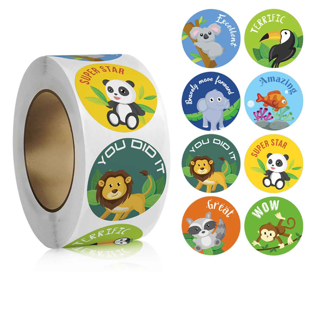 Children's motivational stickers Toyworks