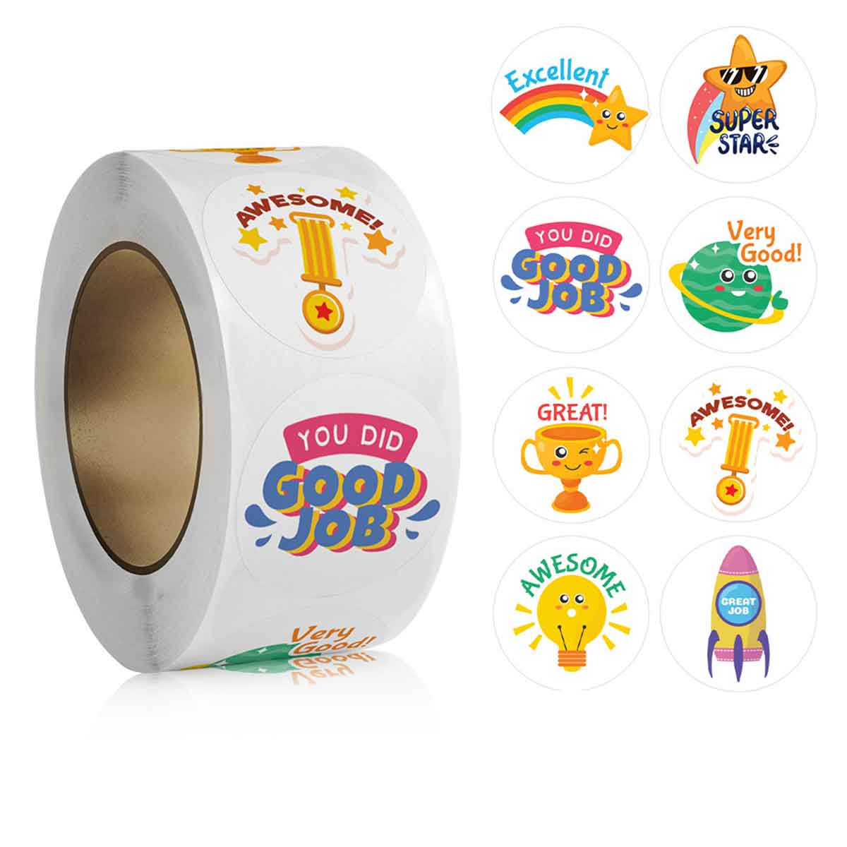 Children's motivational stickers Toyworks