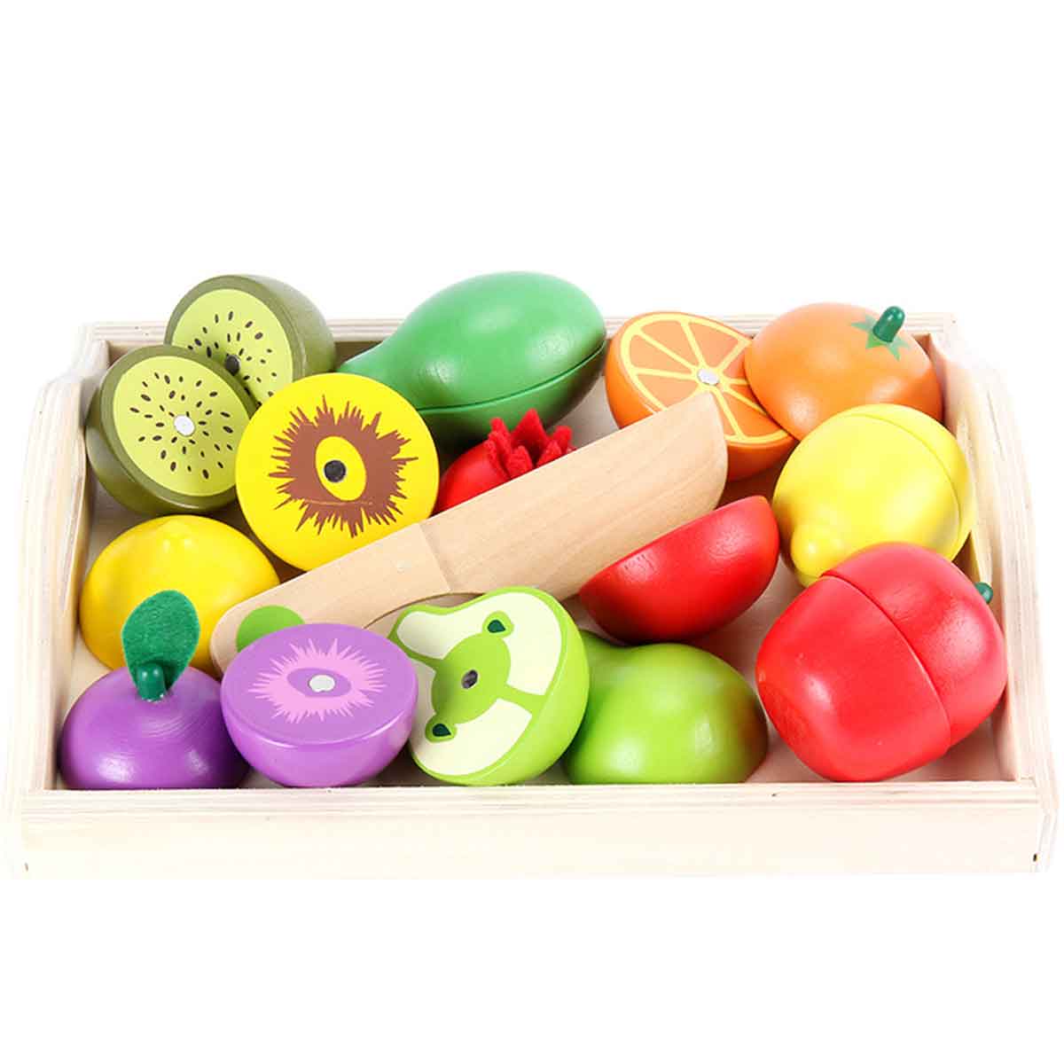 Magnetic Fruit Cutting Game Toyworks