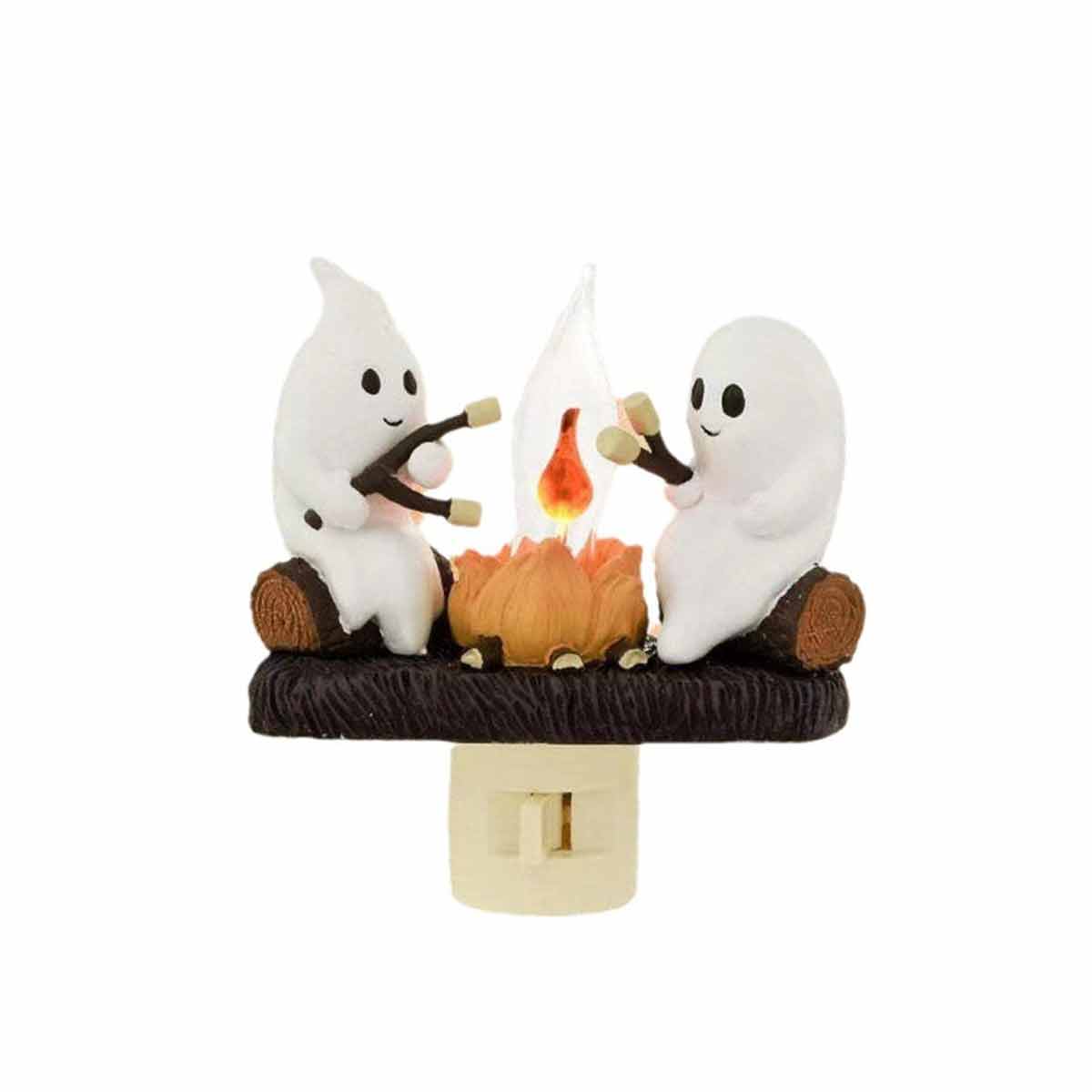 Ghost fire lamp holder Halloween decoration desktop ornaments - Toyworks