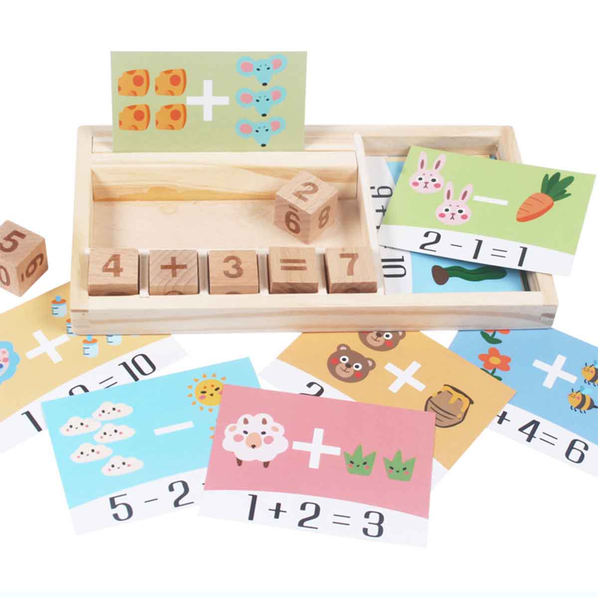 Early childhood wooden word puzzle Toyworks